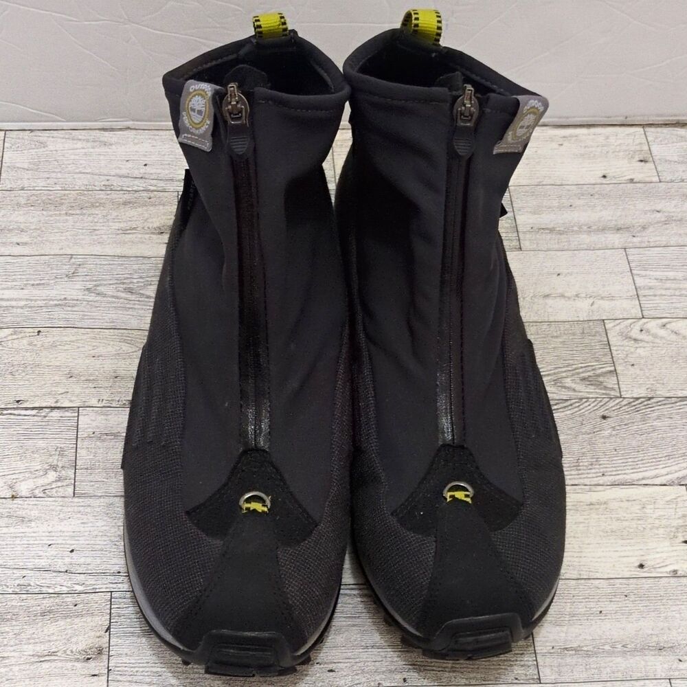 Timberland Men's Waterproof Snow Lizard Trail Shoes Black Zip & Lace Size 10
